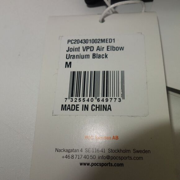 NEW POC Joint VPD Air Elbow Protection Pads Biking Lightweight Armor Size Medium - Picture 7 of 8